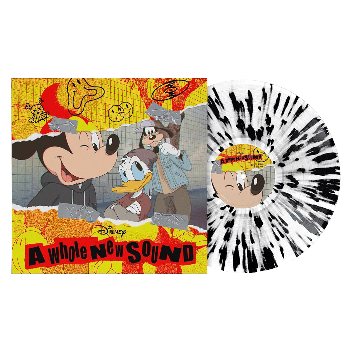 Various- A Whole New Sound (Splatter Vinyl) ( LP )