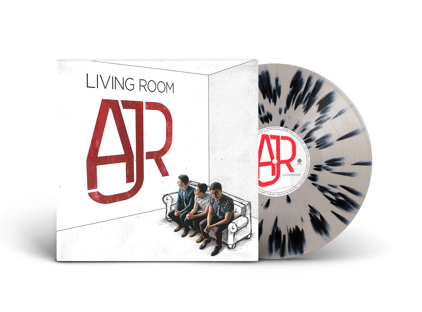 AJR- Living Room (Bone/Black Splatter Vinyl) ( LP )