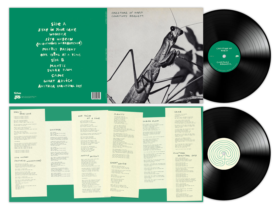Courtney Barnett- Creature Of Habit (Black Vinyl) ( LP )