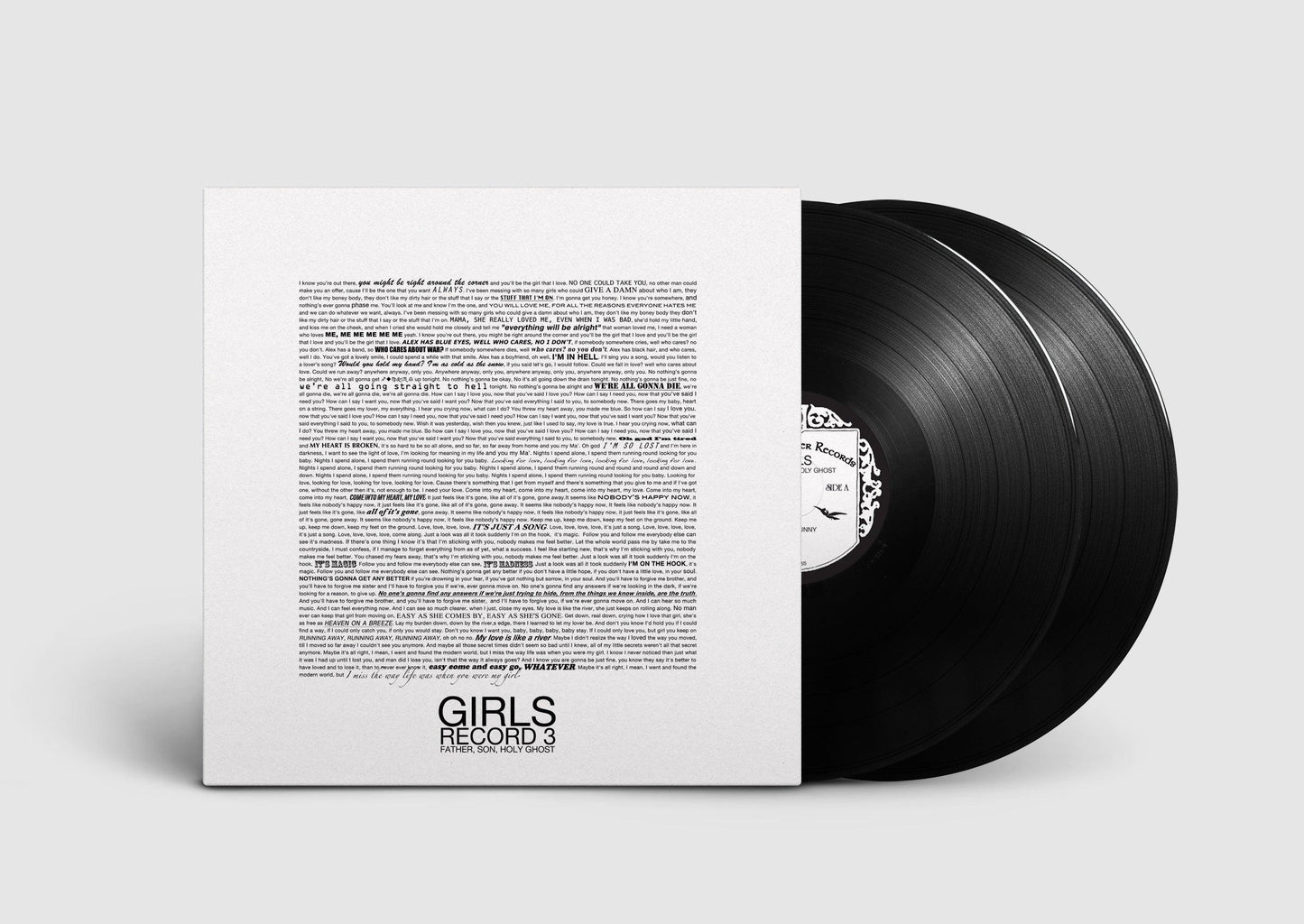 The Girls- Fathers, Son, Holy Ghost ( LP )