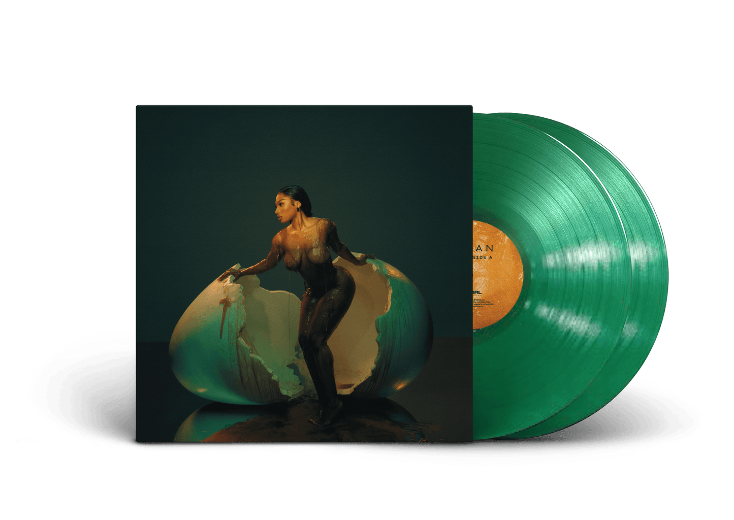 Megan Thee Stallion- Megan (Opaque Green Vinyl) (Indie Exclusive Vinyl) ( LP )