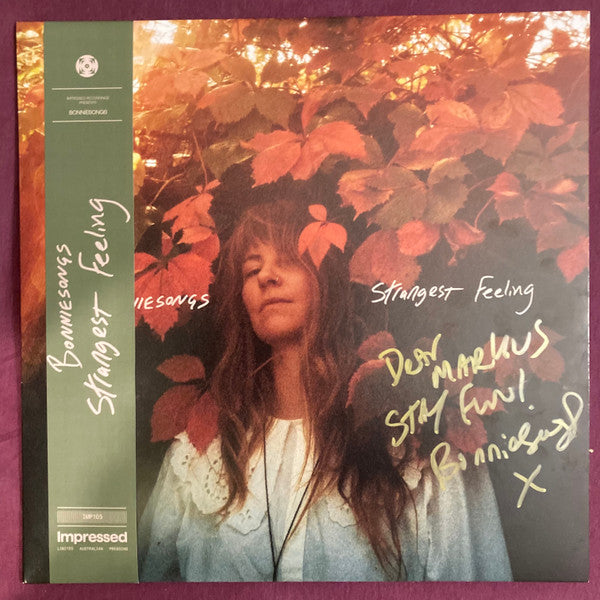 Bonniesongs- Strangest Feeling - Clear Vinyl ( LP )