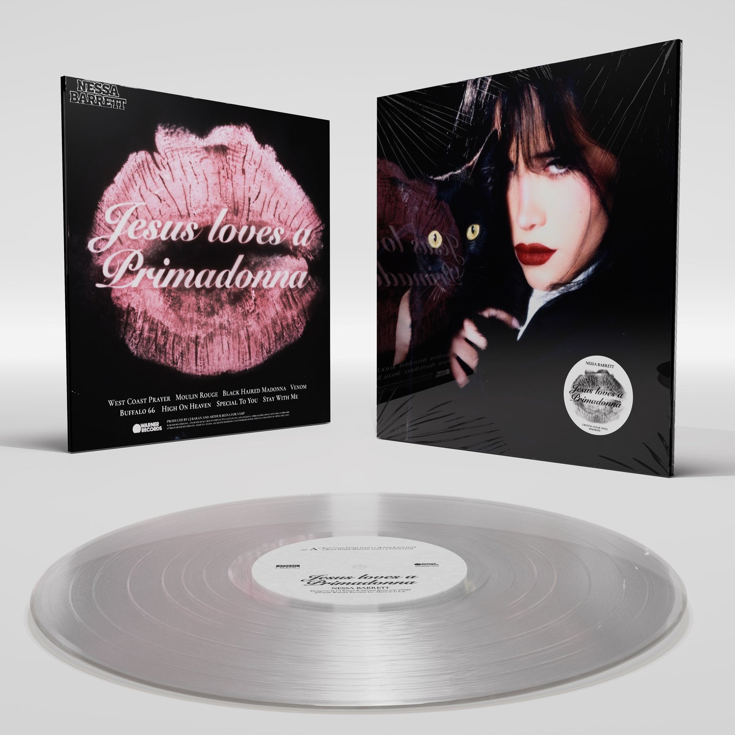 Nessa Barrett- Jesus Loves A Primadonna (Clear Vinyl) ( LP )
