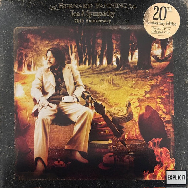 Bernard Fanning- Tea & Sympathy: 20th Anniversary - Transparent Brew-Toned Colored Vinyl ( LP )