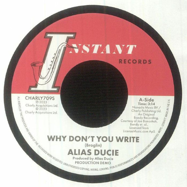 Why Don't You Write (Production Demo) / Why Don't You Write - Limited Remastered 7-Inch Vinyl ( LP )