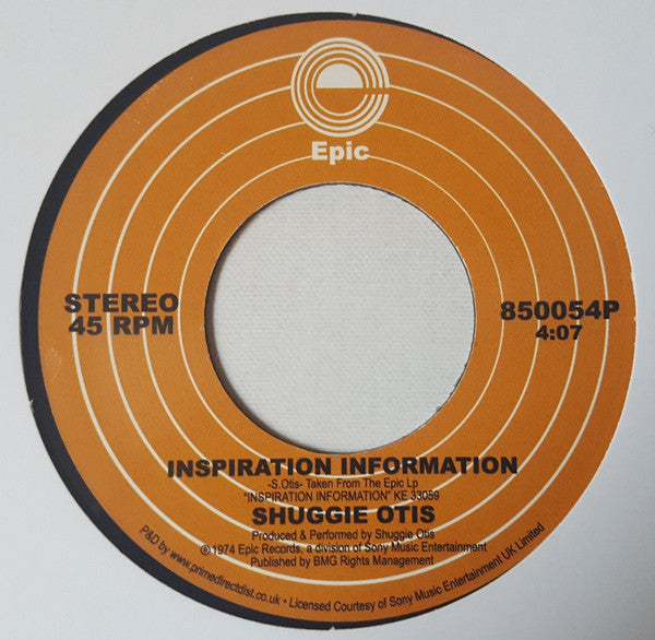 Shuggie Otis- Inspiration Information ( LP )