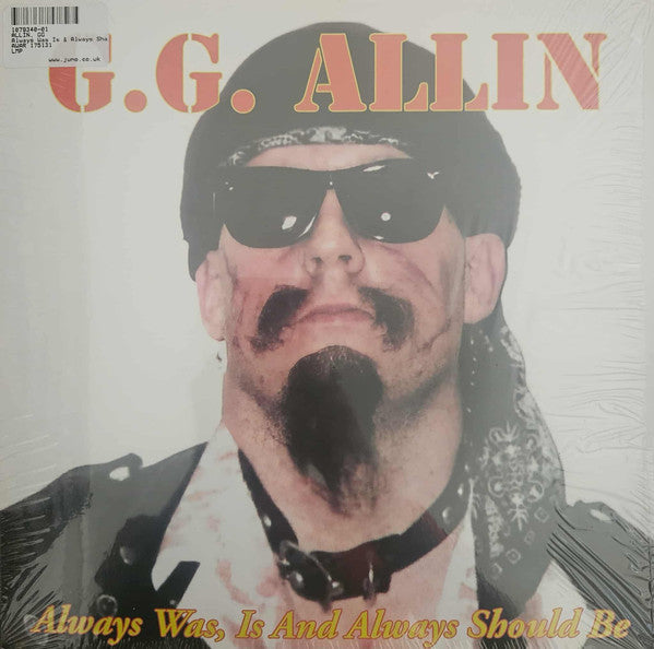 Gg Allin- Always Was, Is And Always Shall Be ( LP )