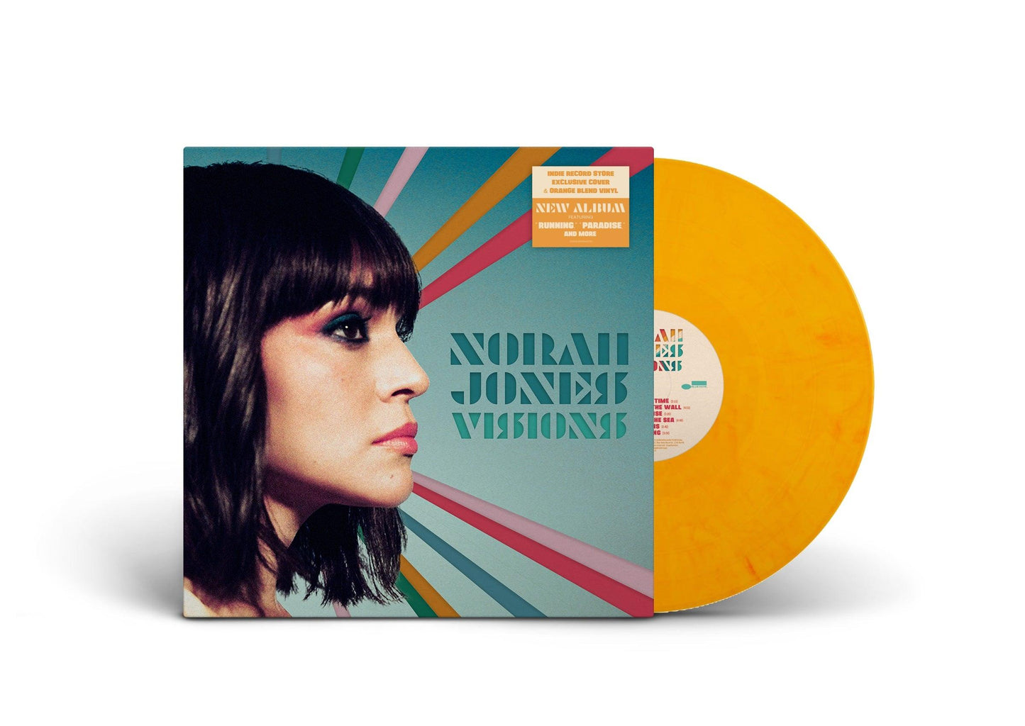 Norah Jones- Visions (Indie Exclusive Orange Vinyl w/ Alternate Cover) ( LP )