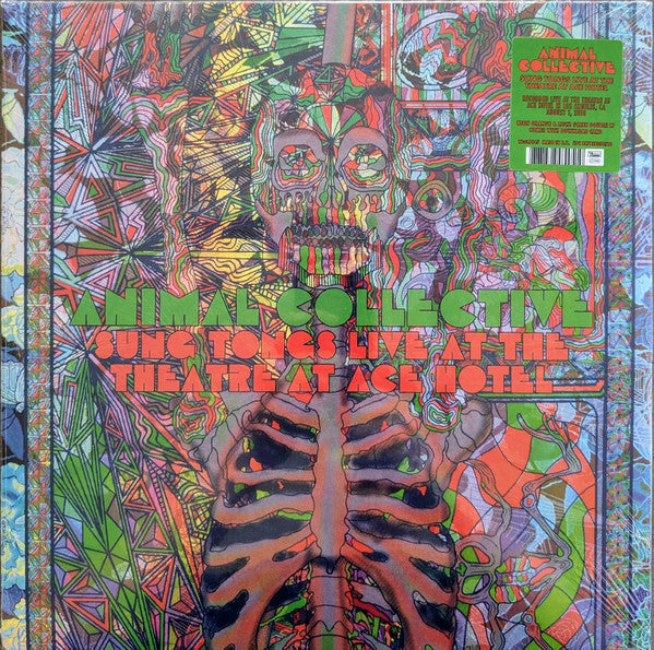Animal Collective- Sung Tongs Live at the Theatre at Ace Hotel - Ltd Light Green and Neon Orange Vinyl ( LP )