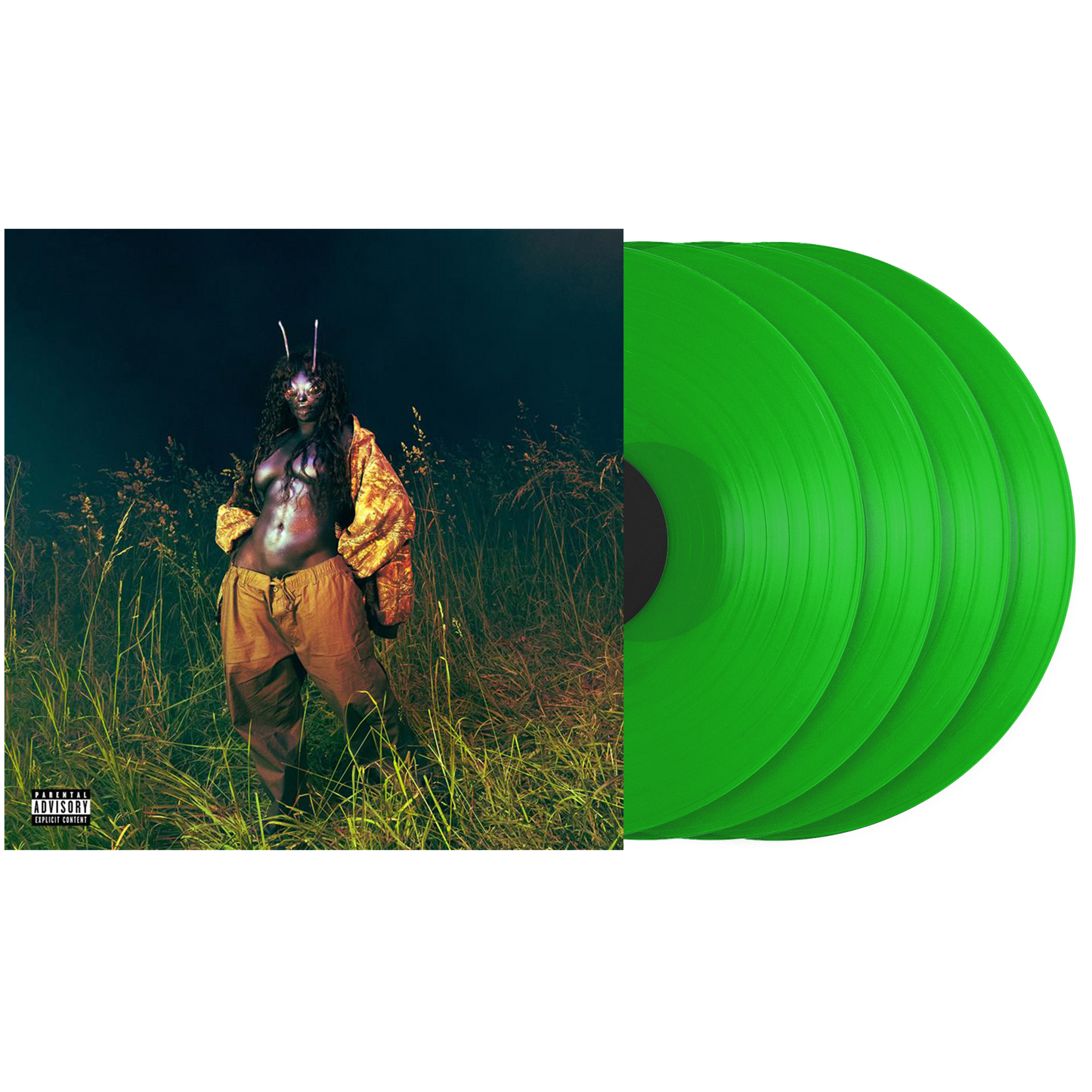 SZA- SOS Deluxe: LANA (4LP Green Vinyl) ( LP )