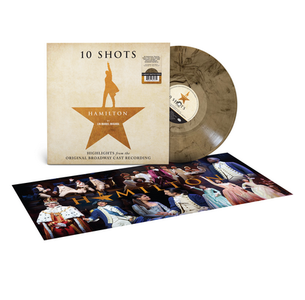 Hamilton: 10 Shots (Highlights from The Original Broadway Cast Recording) (Cabinet Battle Vinyl) ( LP )