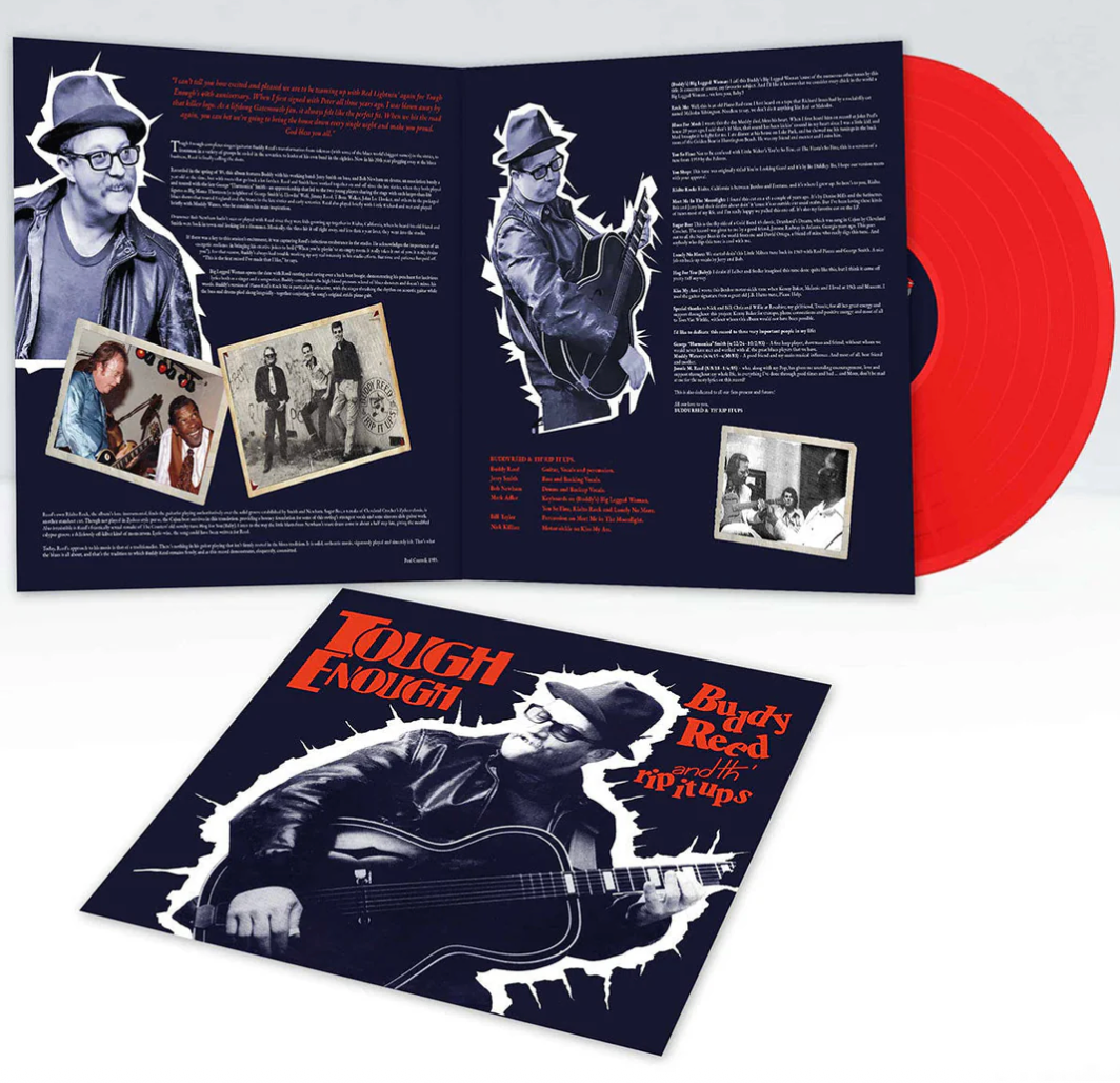 Buddy Reed & Th' Rip It Ups - Tough Enough (RSD Black Friday UK) (Translucent Red Vinyl) ( LP )