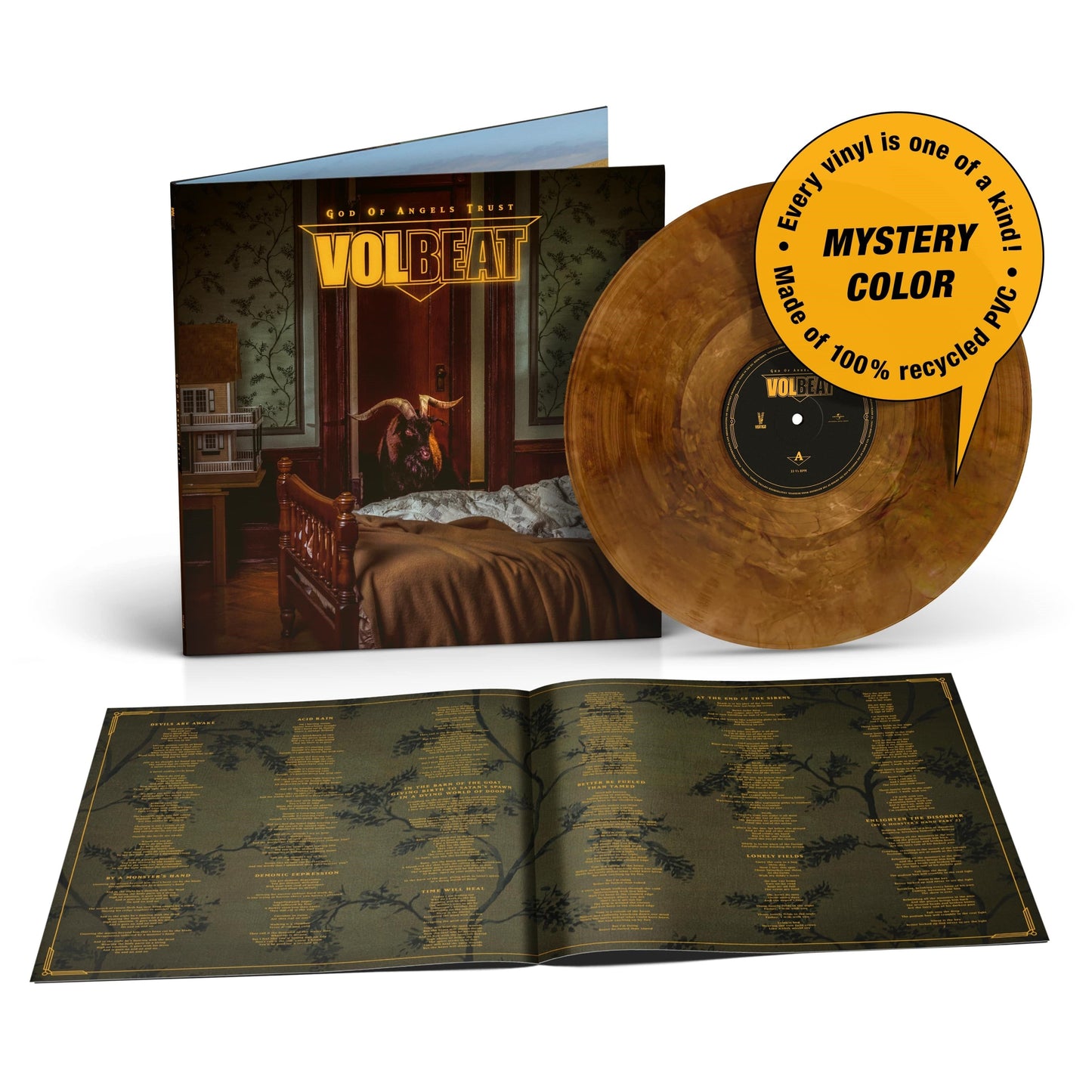 Volbeat- God Of Angels Trust (Indie Exclusive Vinyl) ( LP )