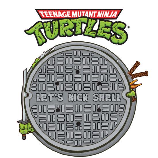 Teenage Mutant Ninja Turtles Let's Kick Shell! (Black Ice w/ Neon Green Splatter Vinyl) ( LP )