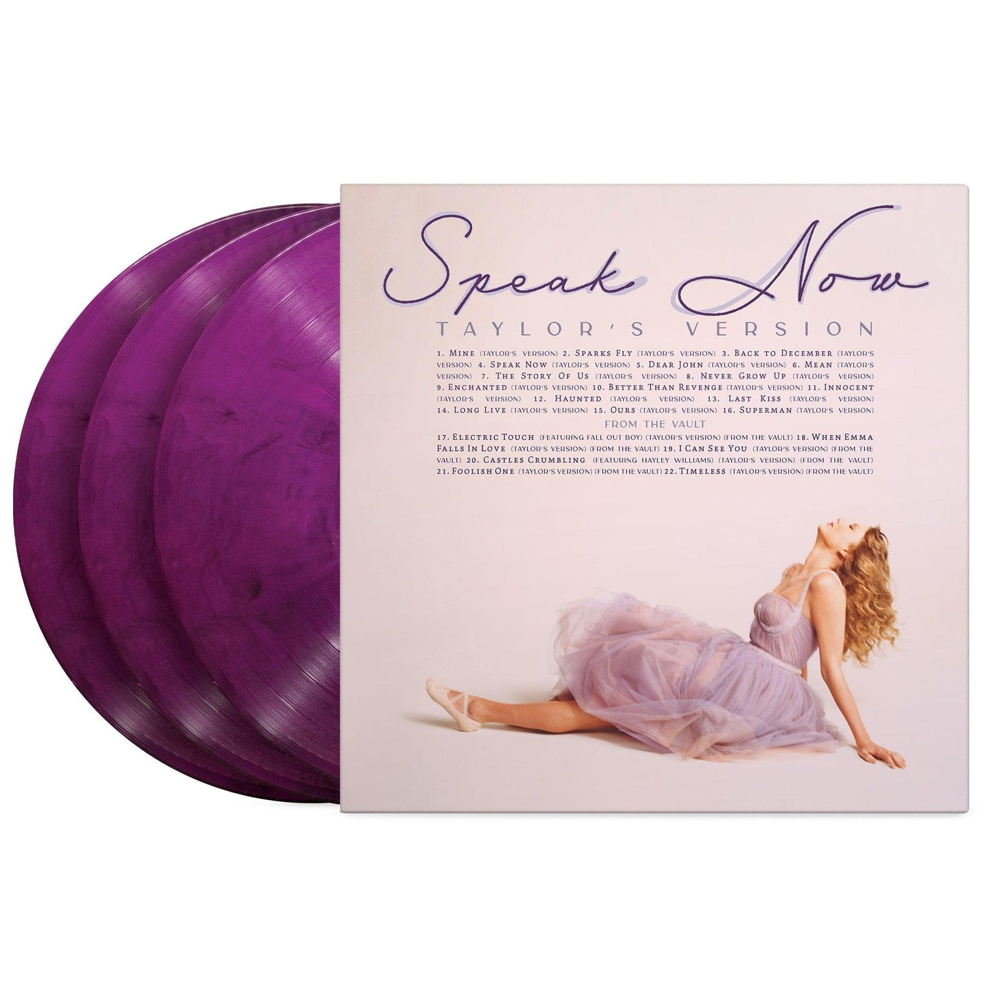 Taylor Swift- Speak Now (Taylor's Version) (Orchid Marbled 3LP) ( LP )