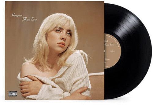 Billie Eilish- Happier Than Ever (100% Recycled Black Vinyl) ( LP )