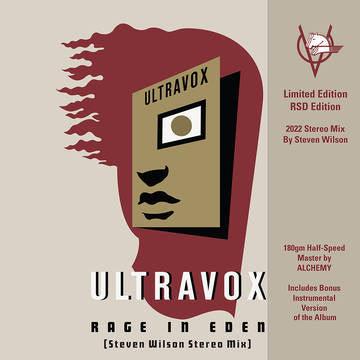 Ultravox- Rage In Eden (Steven Wilson Stereo Mix) -BF22 ( LP )