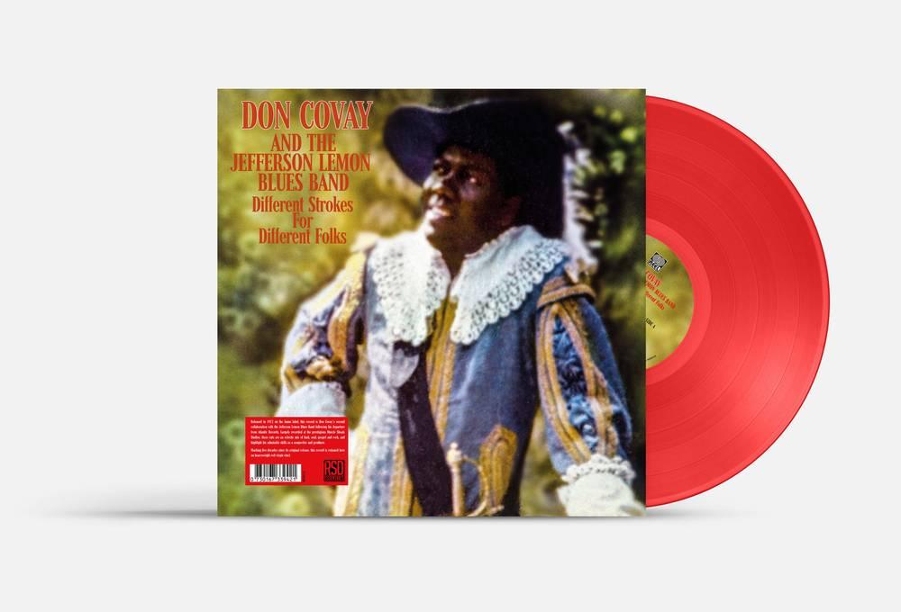 Don Covay & The Jefferson Lemon Blues Band- Different Strokes For Different Folks (RSD Essential Red LP) ( LP )