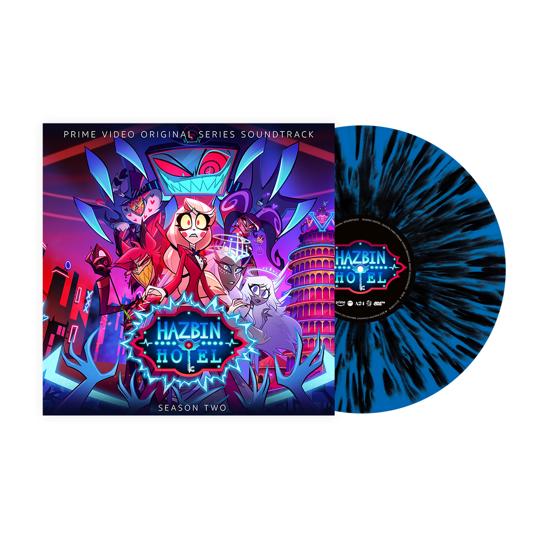 Hazbin Hotel: Season Two (Original Soundtrack) (Indie Exclusive Vinyl) (Voxtek Splatter Vinyl) ( LP )
