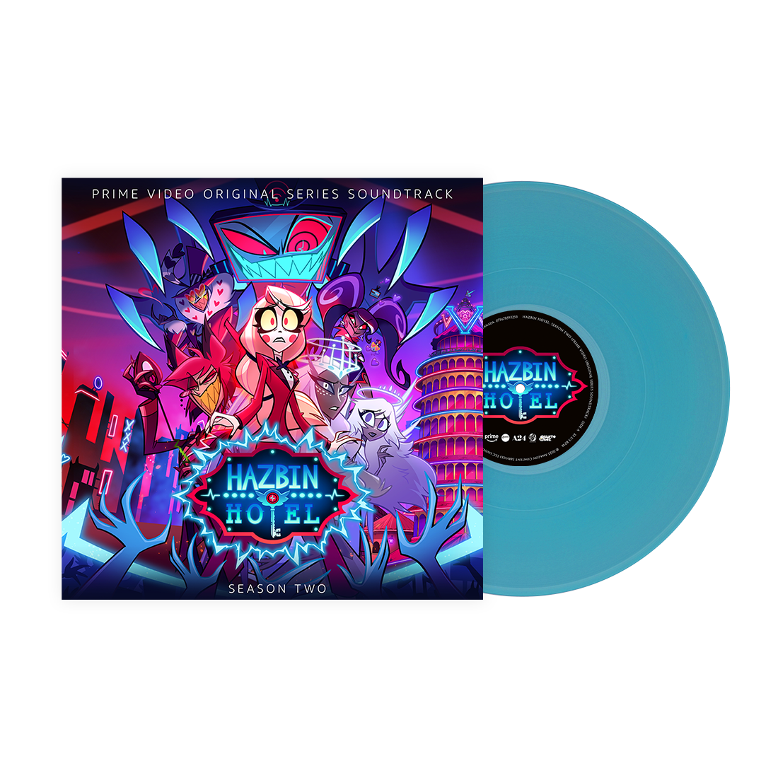 Hazbin Hotel: Season Two (Original Soundtrack) (VoxTex Blue Vinyl) ( LP )