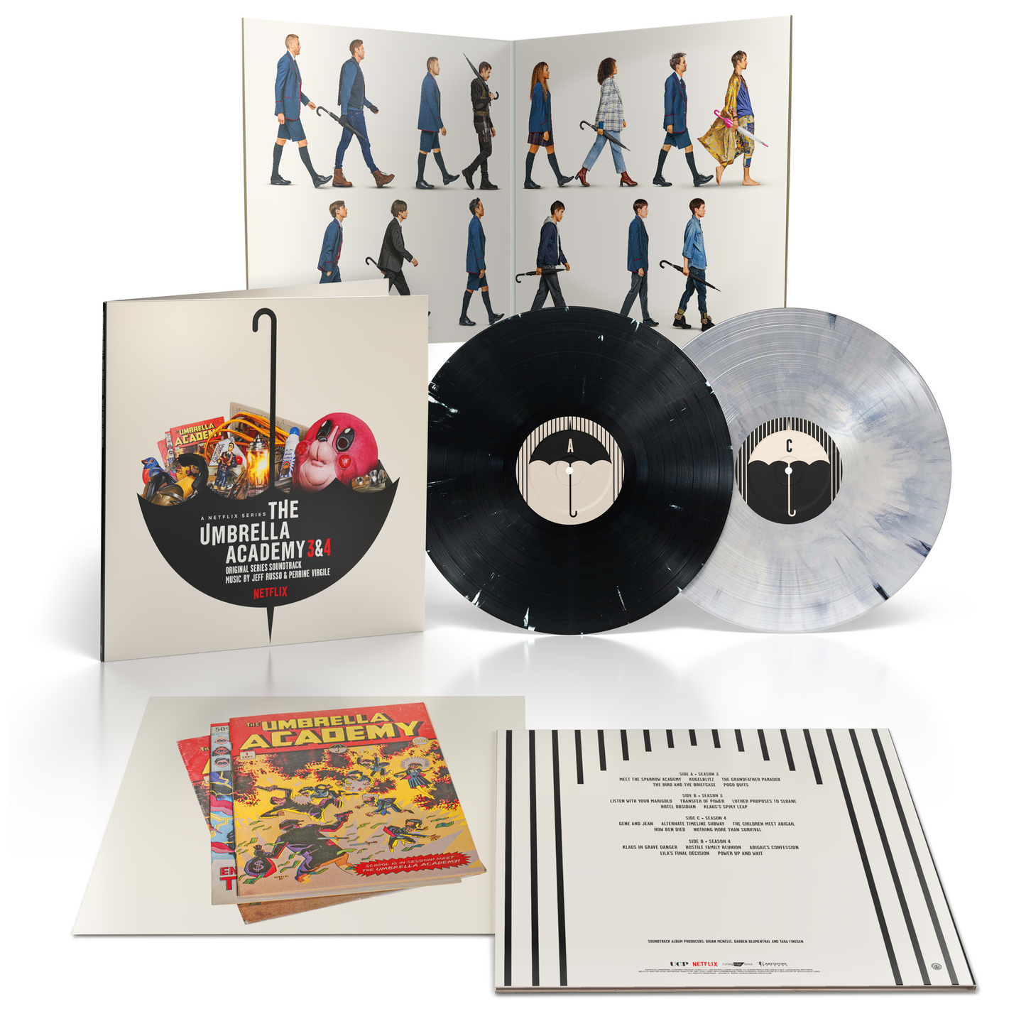 THE UMBRELLA ACADEMY 3 & 4 (SOUNDTRACK) ( LP )