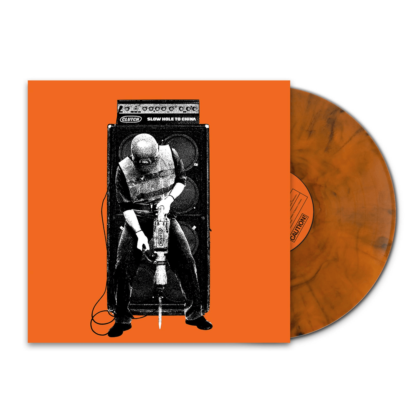 Clutch- Slow Hole To China (Orange Smoke Vinyl) (MINOR BLEMISHES) ( LP )