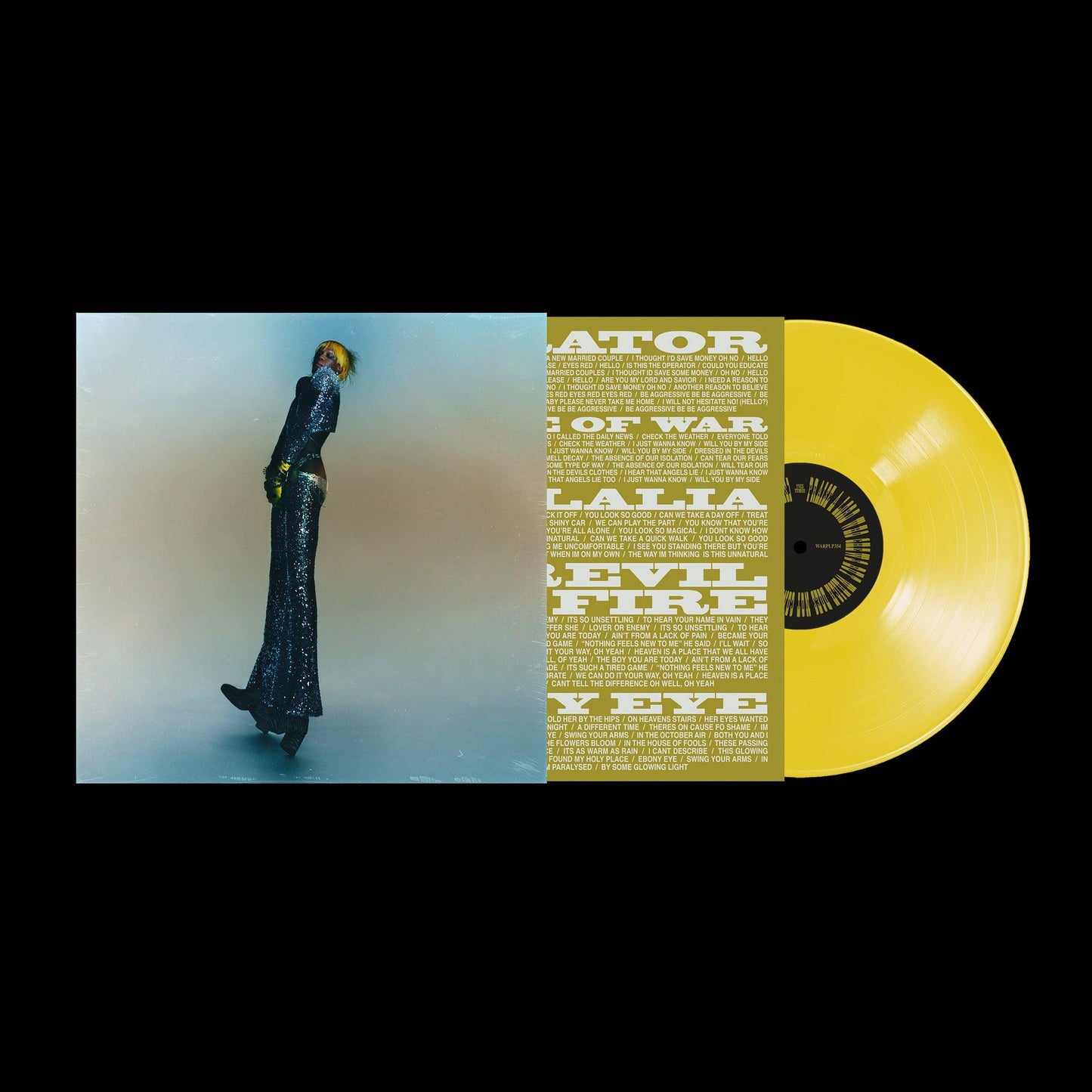 Yves Tumor- Praise A Lord Who Chews But Which Does Not Consume; (Or Simply, Hot Between Worlds) (Transparent Yellow Vinyl) ( LP )
