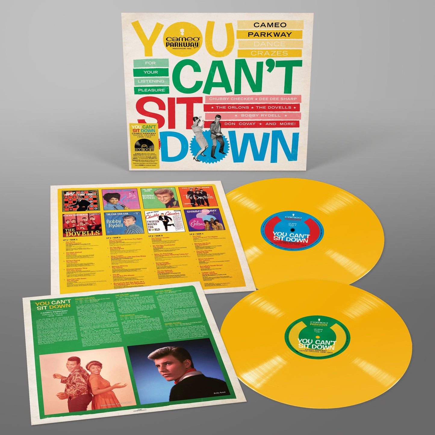 Various- You Can't Sit Down: Cameo Parkway Dance Crazes 1958-1964 (U.K. Collection) -RSD22 (Drop) ( LP )