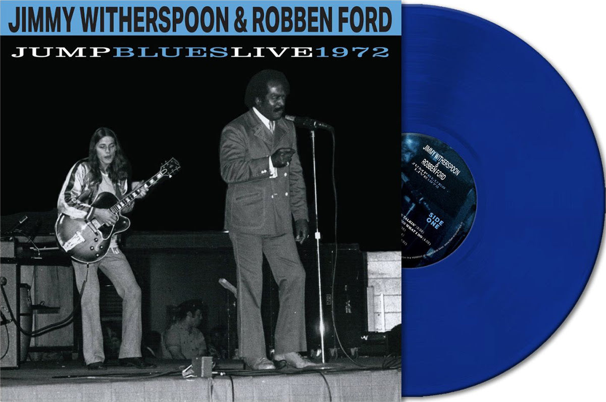 Jimmy Witherspoon & Robben Ford- Jump Blues Live 1972 (RSD Essential Cobalt Blue Vinyl) ( LP )