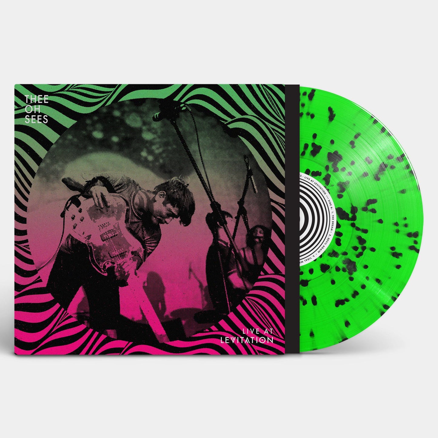 Thee Oh Sees- Live At Levitation (Indie Exclusive Neon Green with Black Splatter) ( LP )