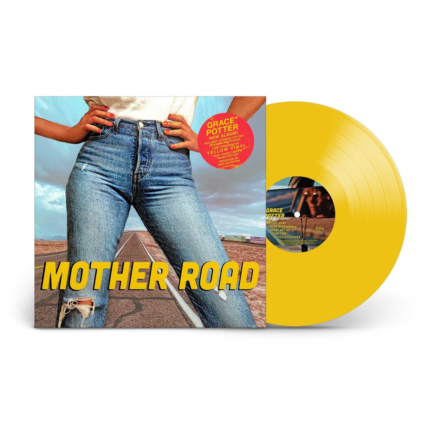 Grace Potter- Mother Road (Yellow Vinyl) ( LP )