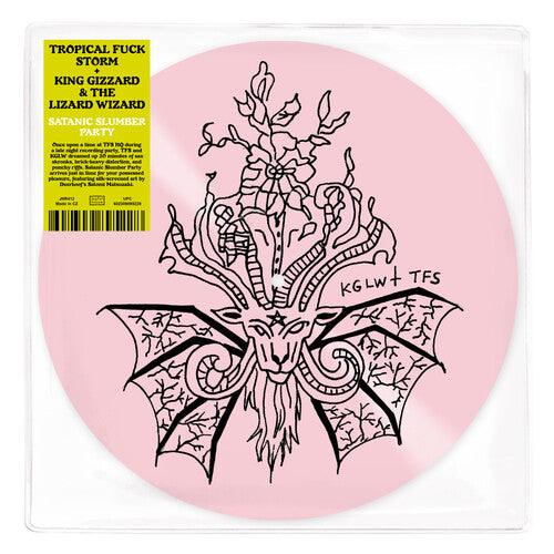King Gizzard and the Lizard Wizard/Tropical Fuck Storm- Satanic Slumber Party EP (Ltd Pink Silkscreened Vinyl) ( LP )