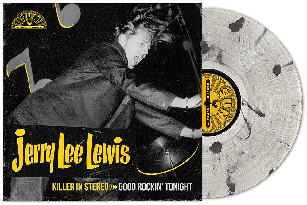 Jerry Lee Lewis- Killer In Stereo: Good Rockin' Tonight (RSD Essential Milky Clear w/ Black Ice Splatter Vinyl) ( LP )