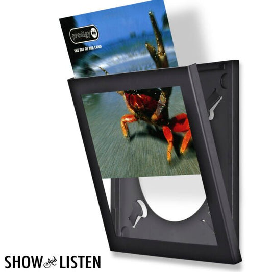 Show and Listen - Black Record Frame – Four Pack