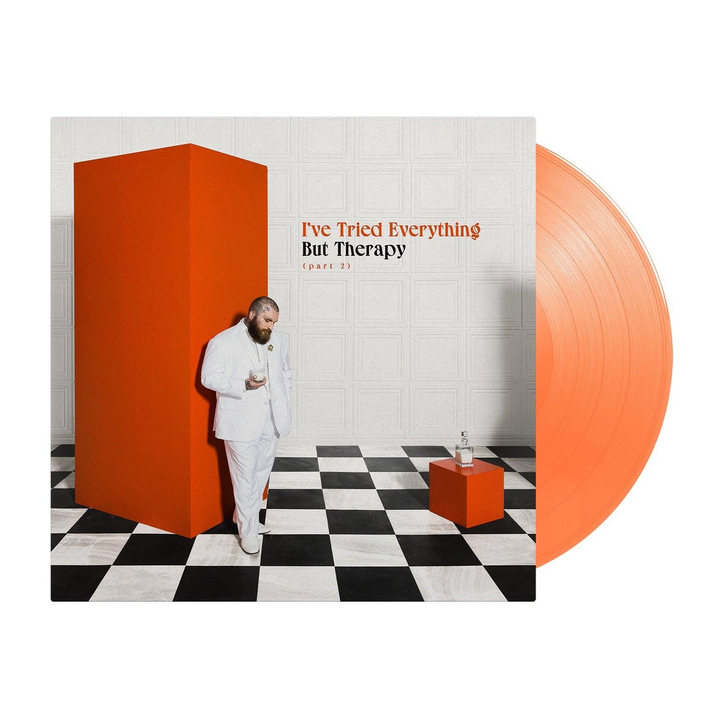 Teddy Swims- I've Tried Everything But Therapy (Part 2) (Solid Tangerine Vinyl) ( LP )