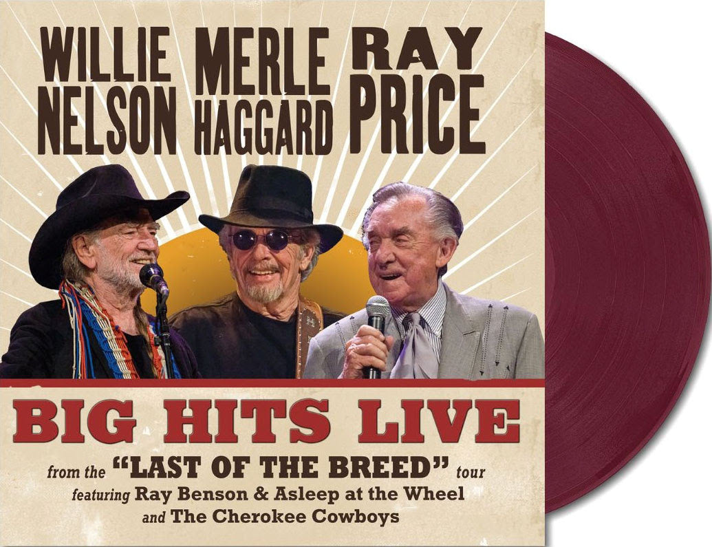 Willie Nelson/Merle Haggard/Ray Price- Big Hits Live From The Last Of The Breed Tour (RSD Essential) ( LP )