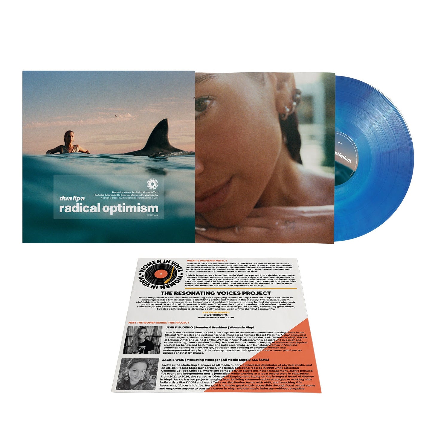 Dua Lipa- Radical Optimism (Galaxy Blue 'Women In Vinyl' Edition) ( LP )