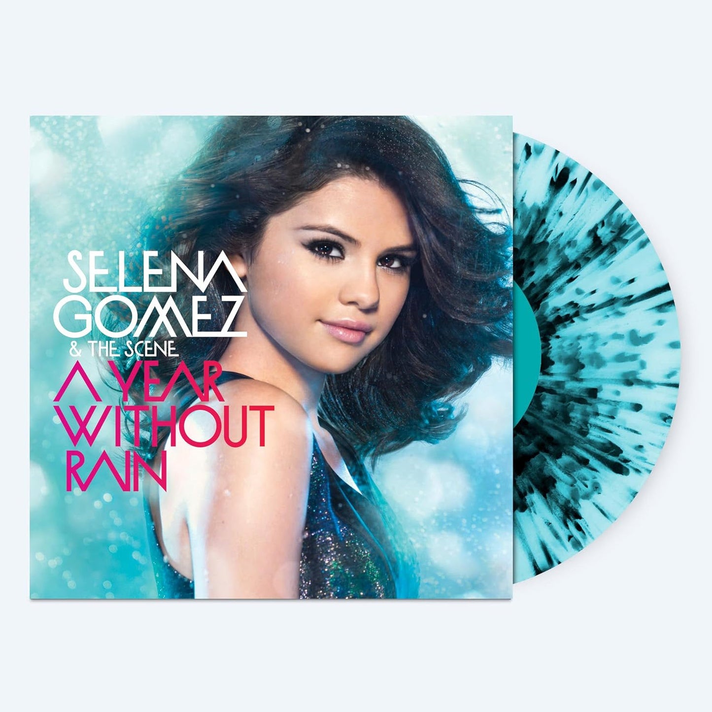 Selena Gomez & The Scene- Year Without Rain (Blue/Black Splatter Vinyl) ( LP )