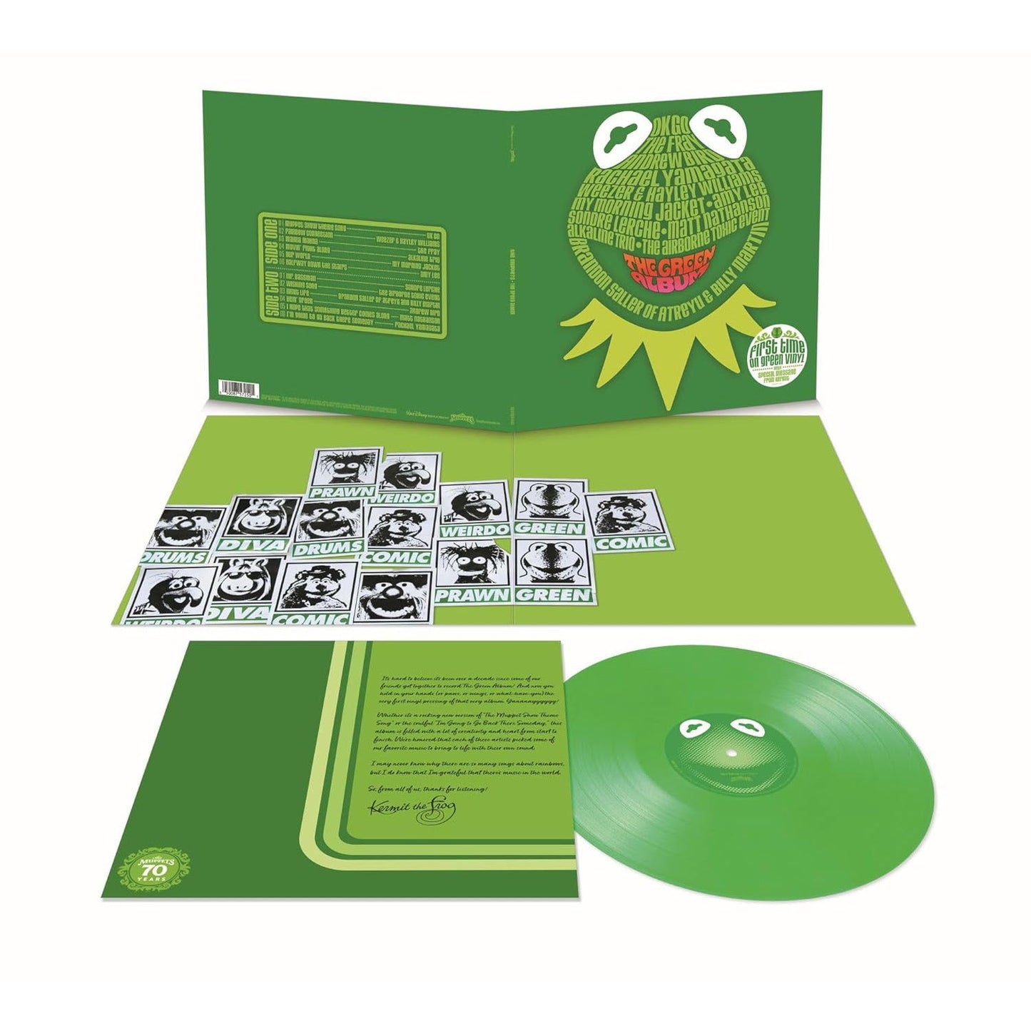 Muppets: The Green Album (Green Vinyl) ( LP )