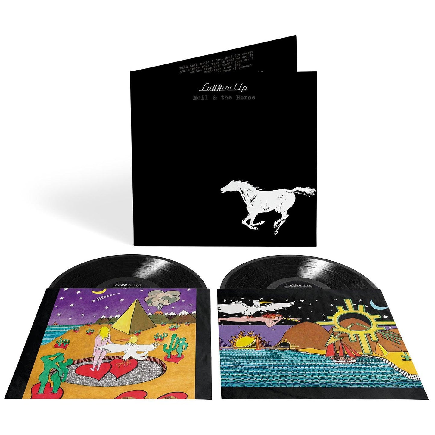 Neil Young w/ Crazy Horse- Fuckin' Up ( LP )