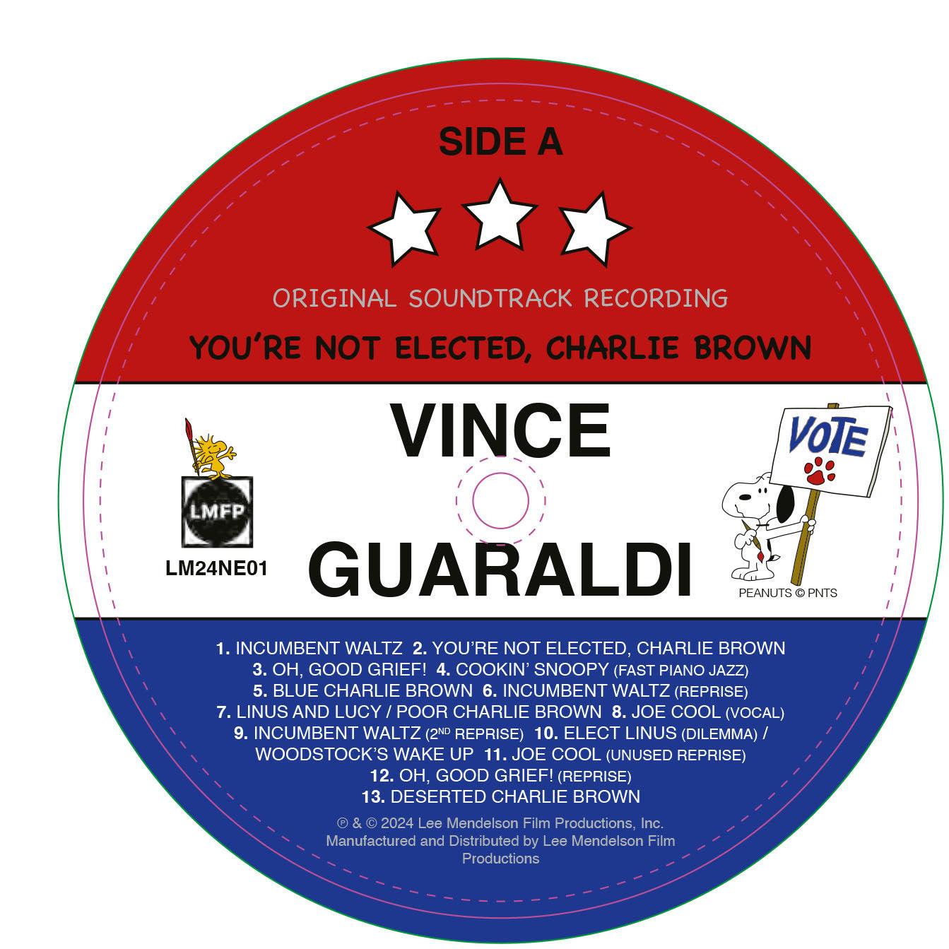 Vince Guaraldi- You're Not Elected, Charlie Brown (RSD Essential) ( LP )