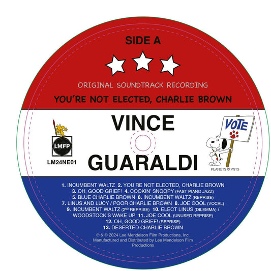 Vince Guaraldi- You're Not Elected, Charlie Brown (RSD Essential) ( LP )