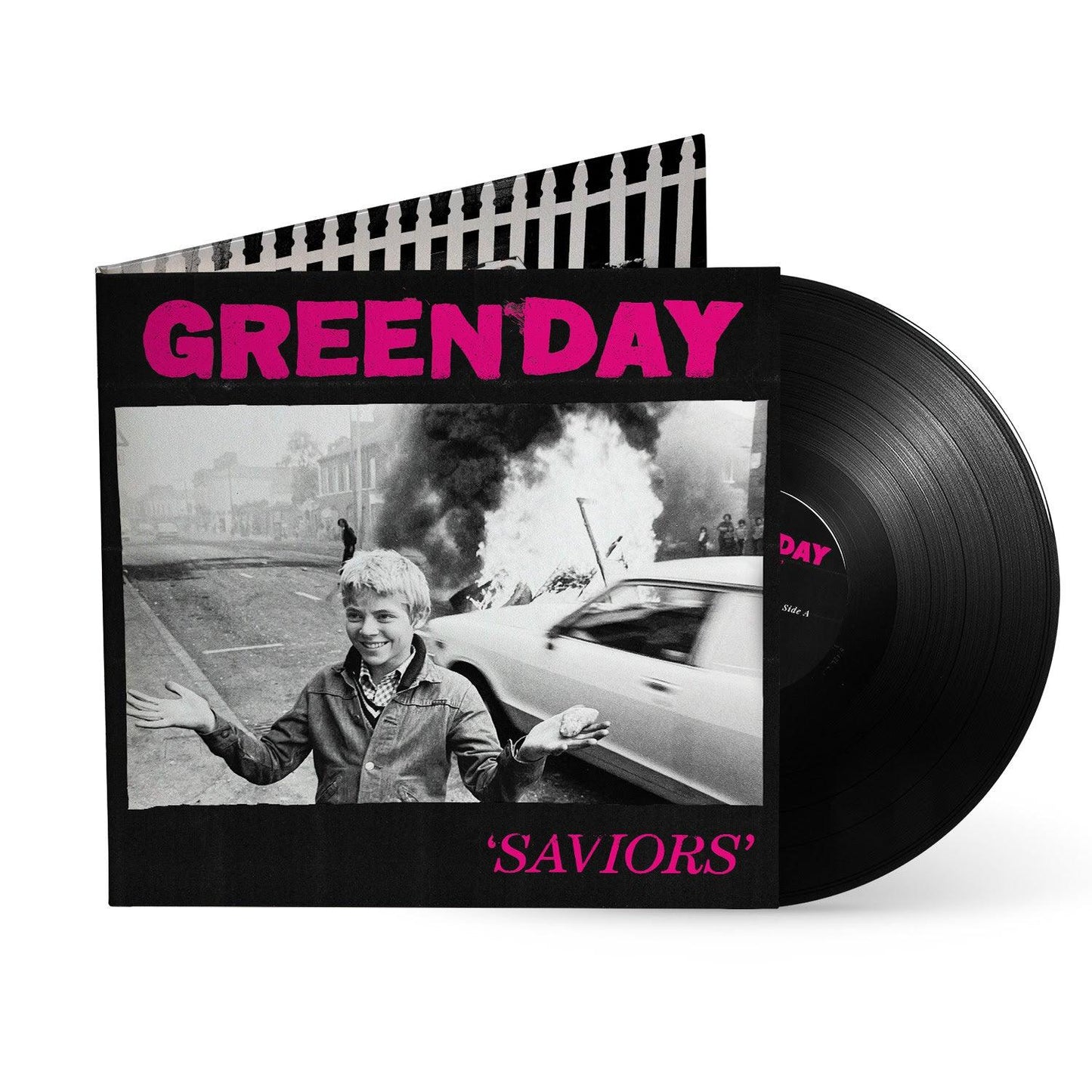 Green Day- Saviors (Deluxe 180g Vinyl w/ Gatefold Embossed Jacket & Poster) ( LP )