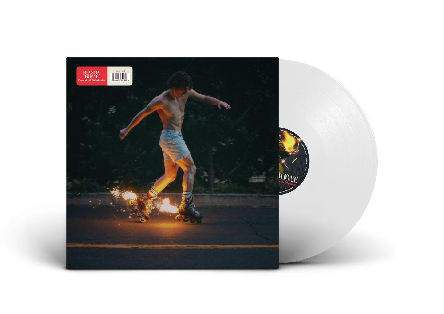 Benson Boone- Fireworks & Rollerblades (Clear Vinyl) ( LP )