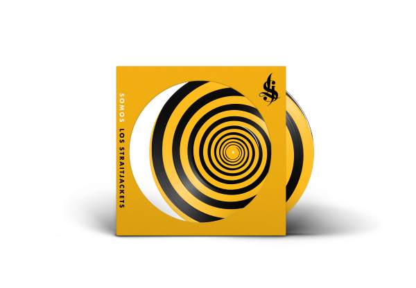 Los Straitjackets- Somos Los Straitjackets (Indie Exclusive Hypnowheel Pic Disc) ( LP )