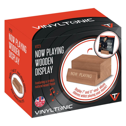 Vinyl Tonic - Now Playing Wooden Stand