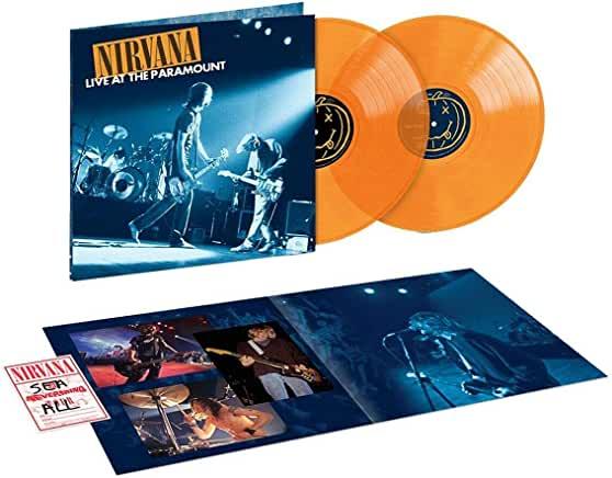 Nirvana- Live At The Paramount (Transparent Orange Vinyl) ( LP )