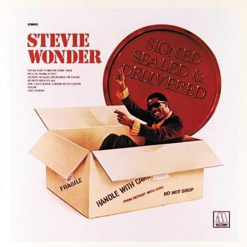 Stevie Wonder- Signed, Sealed & Delivered ( LP )
