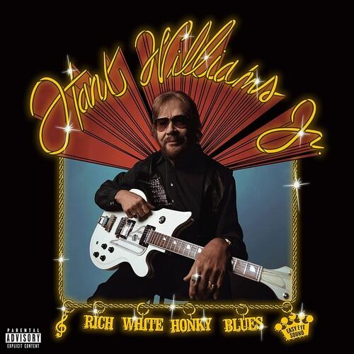 Hank Williams Jr- Rich White Honky Blues ( LP )