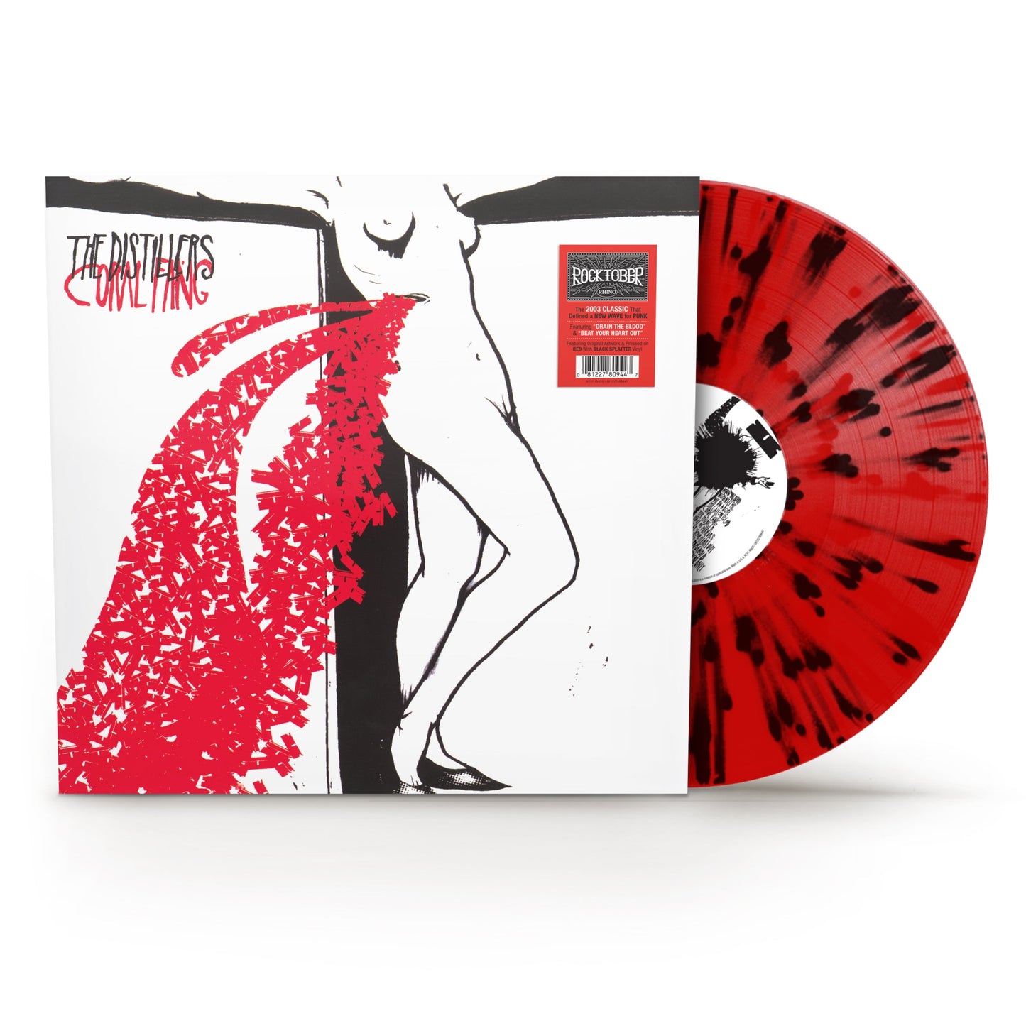 The Distillers- Coral Fang (Rocktober 2025) (1LP Red with Black Splatter Vinyl) ( LP )